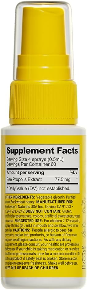 Beekeeper's Naturals Kids Propolis Spray